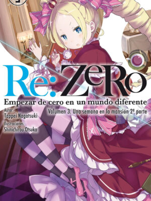 Re: Zero 03 Novela Español Planeta Cómic