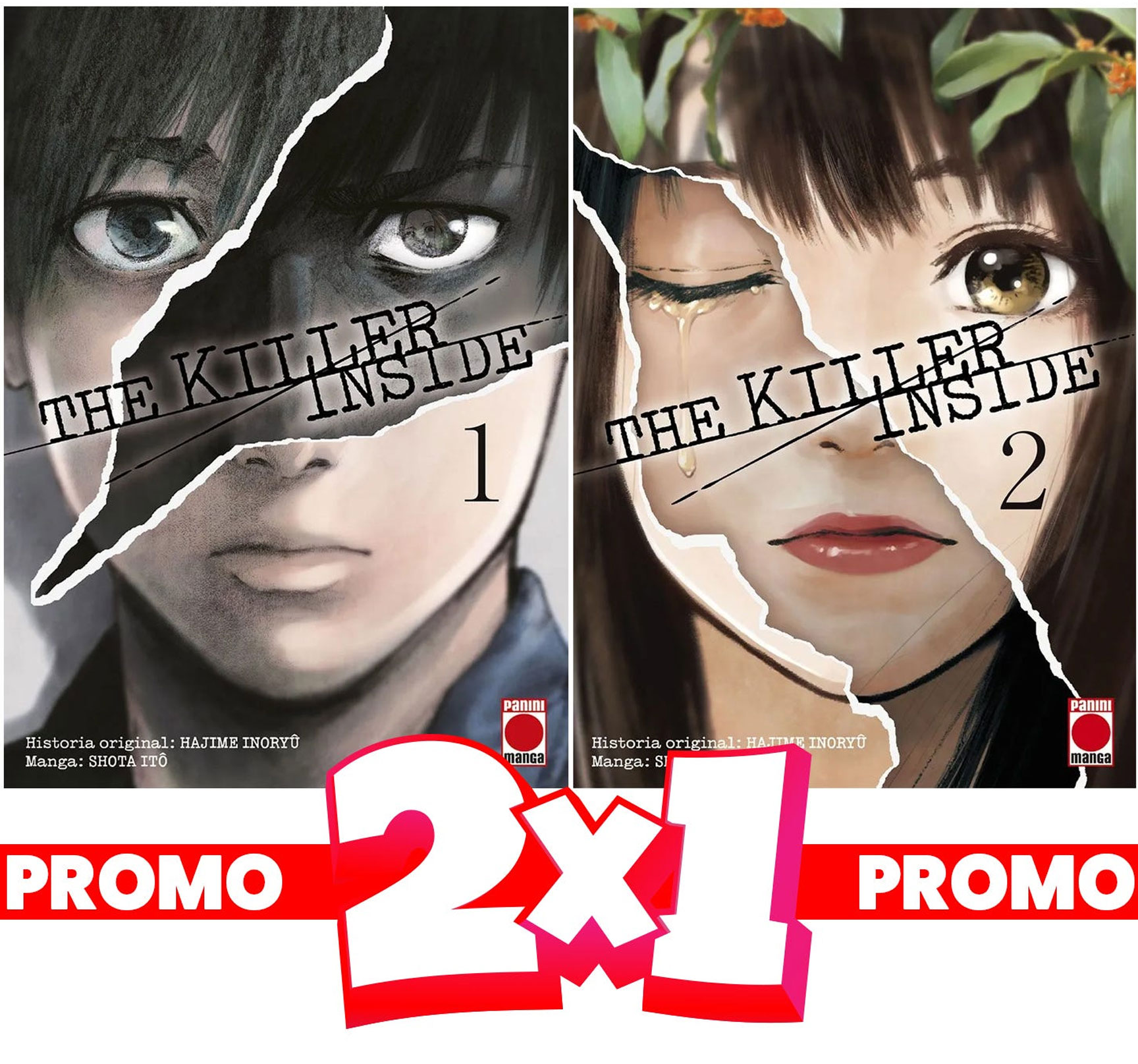 The Killer Inside Tomo 01 Y 02 Manga Español Panini