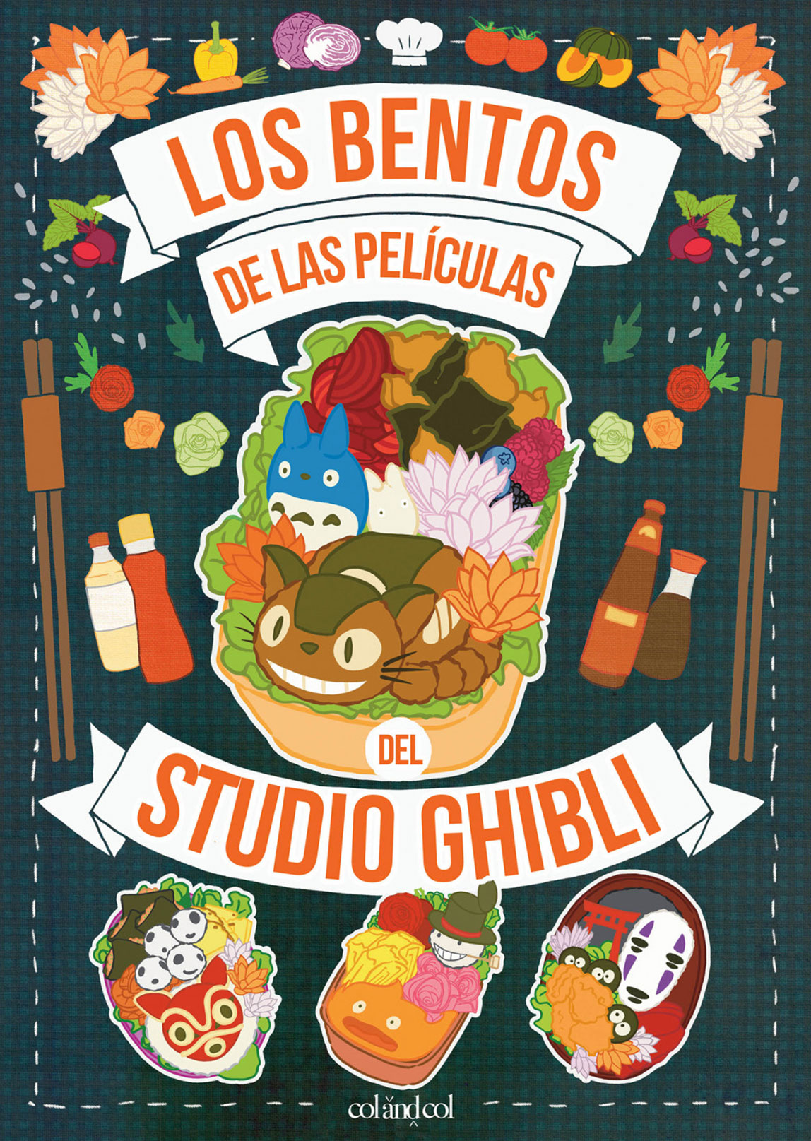 Los Bentos De Las Peliculas Del Studio Ghibli Libro Español Col&Col Ediciones
