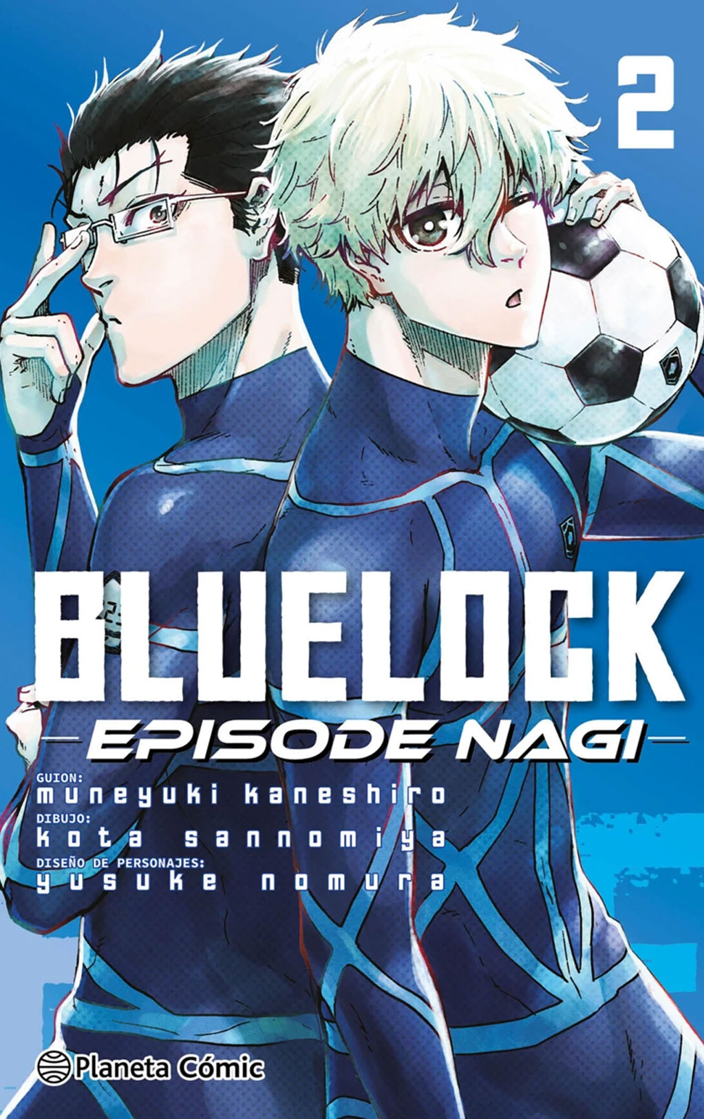 Blue Lock Episode Nagi Tomo 02 Manga Español Planeta Cómic