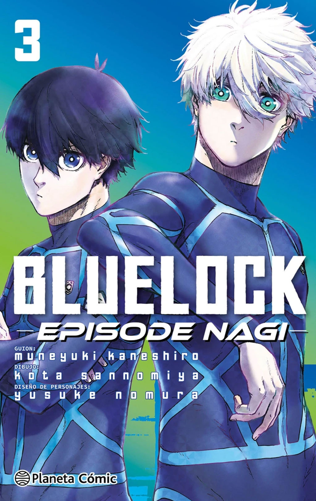 Blue Lock Episode Nagi Tomo 03 Manga Español Planeta Cómic