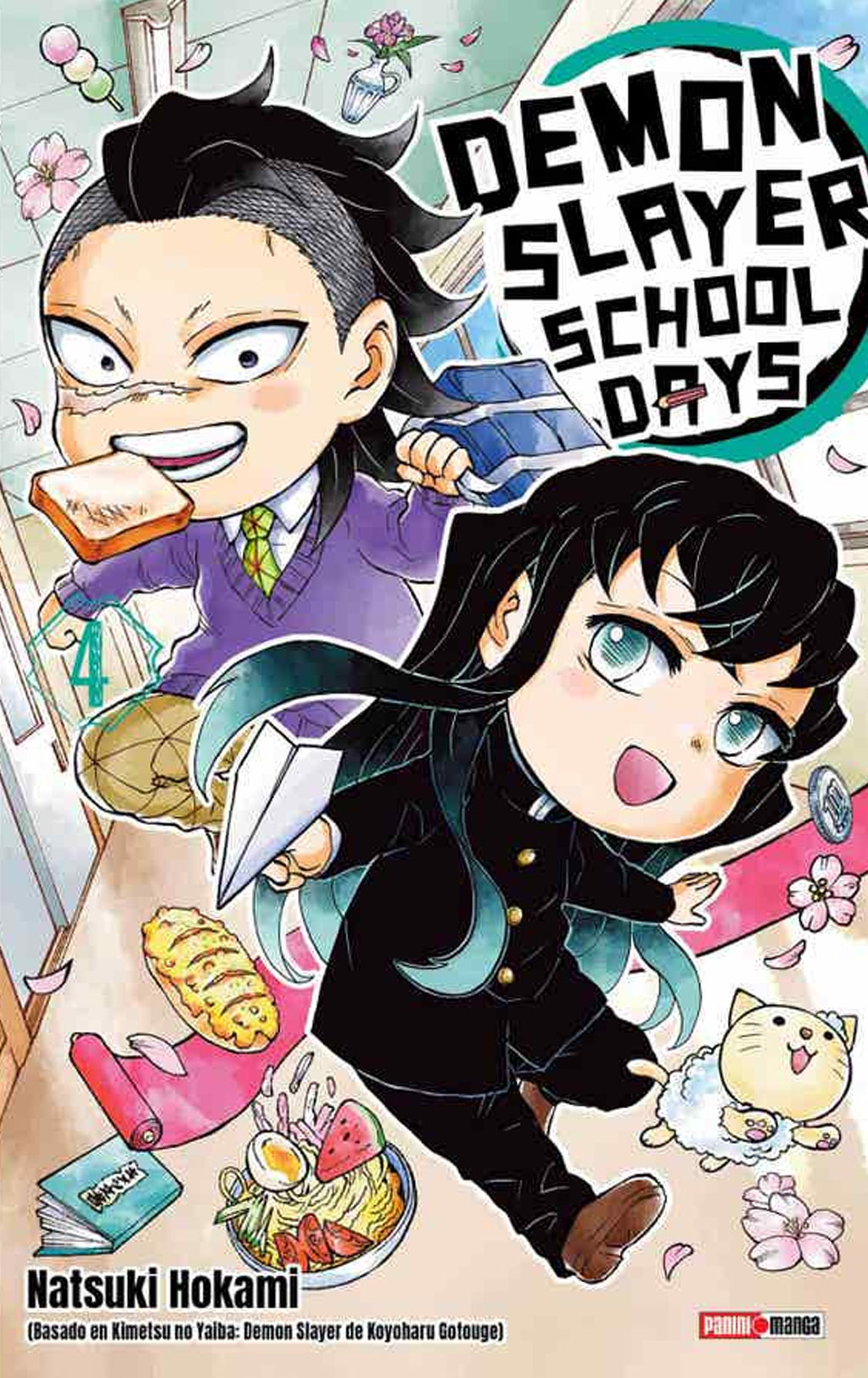 Demon Slayer: School Days Tomo 04 Manga Español Panini