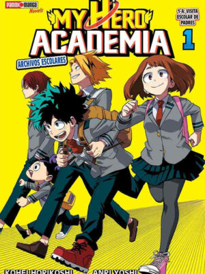 My Hero Academia Archivos Escolares Tomo 01 Novela Español Panini