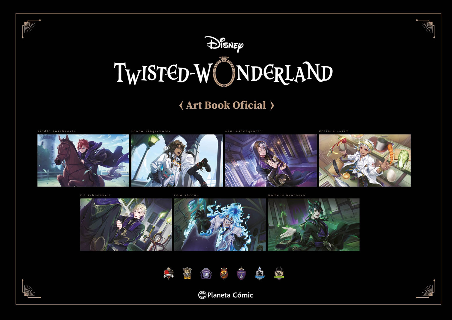 Twisted Wonderland Art Book Español Planeta Cómic