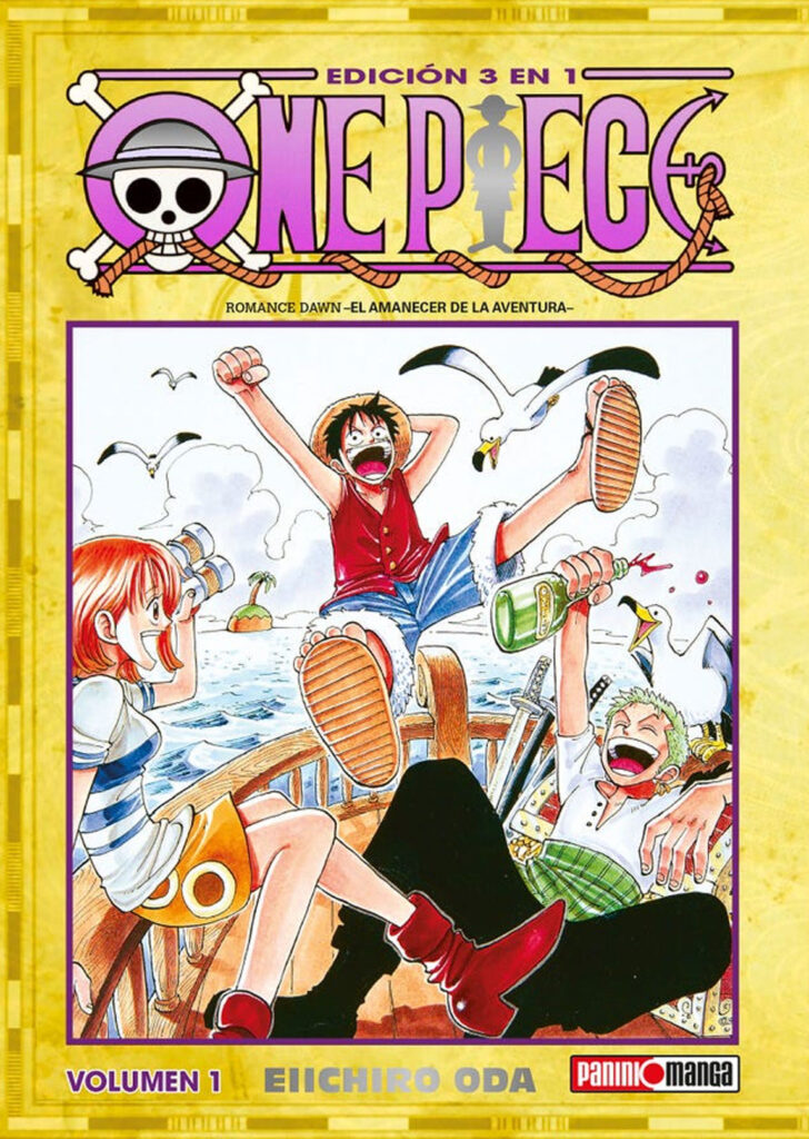 One Piece 3 En 1 Tomo 01 Manga Español Panini